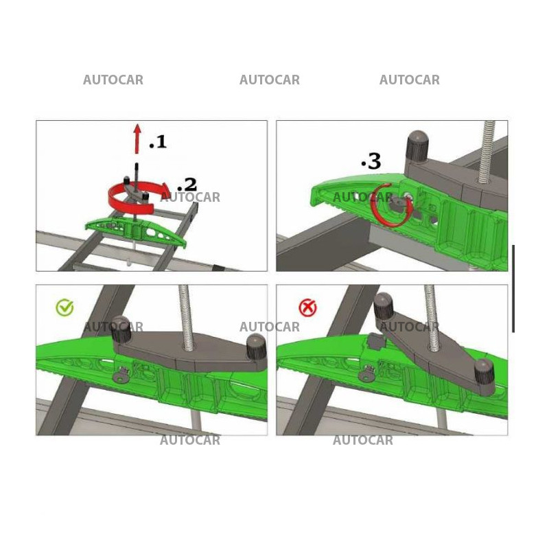 Držák žebříku AutoRack Easy Clamp Wide