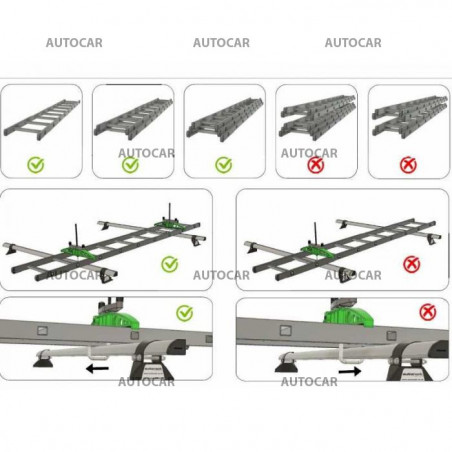 Držák žebříku AutoRack Easy Clamp Wide