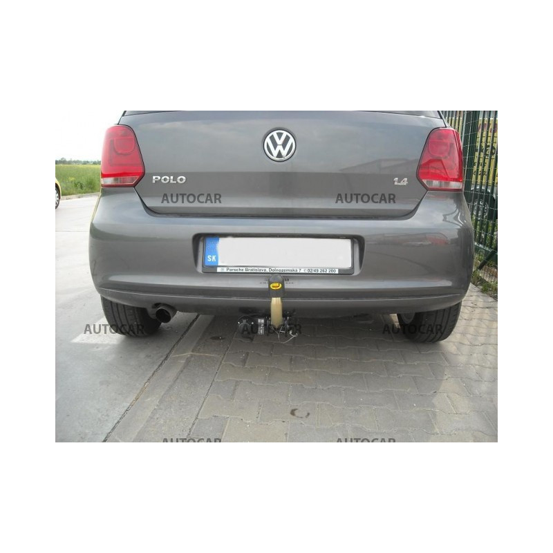 Tažné zařízení pro Volkswagen POLO V. - 3/5 dv. - odnímatelný bajonetový systém