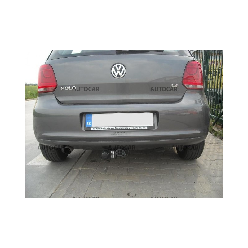Tažné zařízení pro Volkswagen POLO V. - 3/5 dv. - odnímatelný bajonetový systém