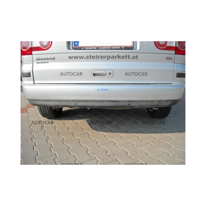 Tažné zařízení pro Volkswagen SHARAN - odnímatelný vertikální bajonetový systém