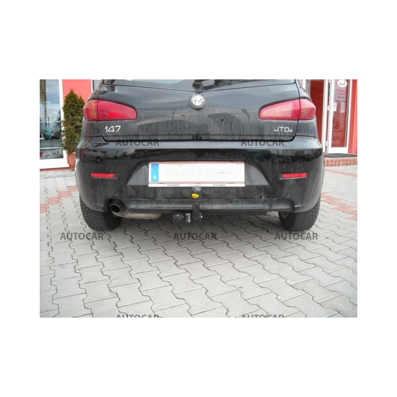 Ťažné zariadenie pre ALFA 147 - 3/5dv. - skrutkový systém - od 2000 do 