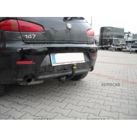 Ťažné zariadenie pre ALFA 147 - 3/5dv. - skrutkový systém - od 2000 do Ťažné zariadenie pre ALFA 147 - 3/5dv. - skrutkový systém - od 2000 do