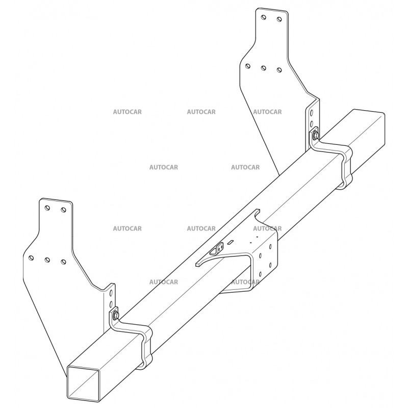 Tažné zařízení WESTFALIA Univerzální - pro nákladní automobily - šroubový systém