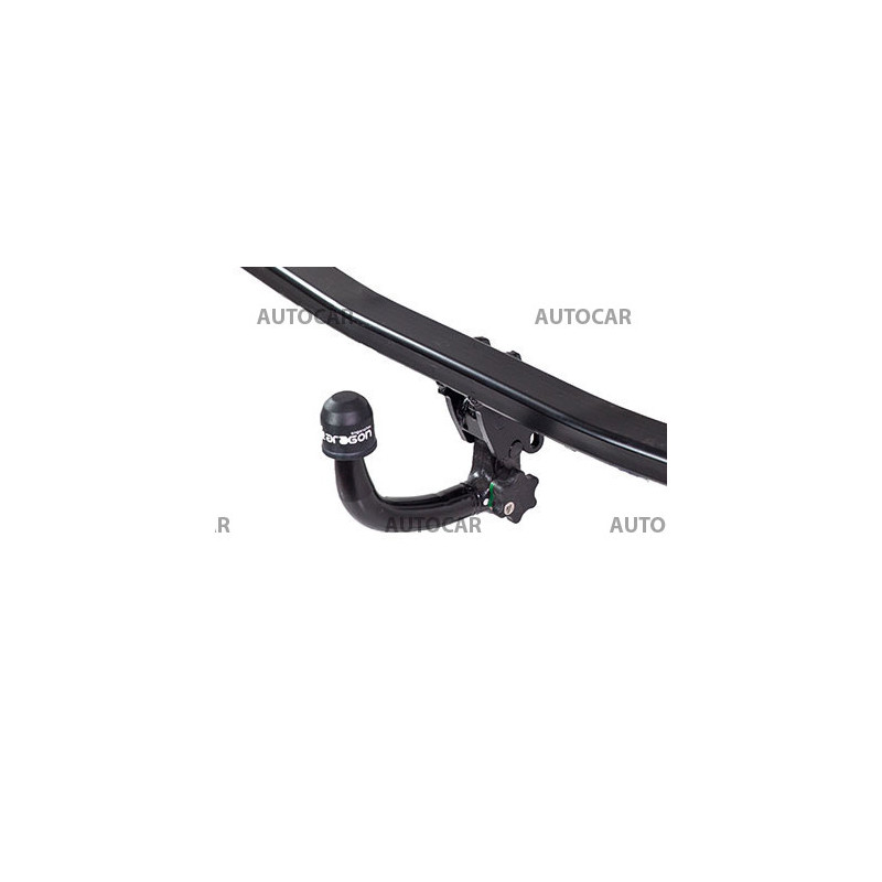 Tažné zařízení pro Mercedes GLC - odnímatelný vertikální bajonetový systém