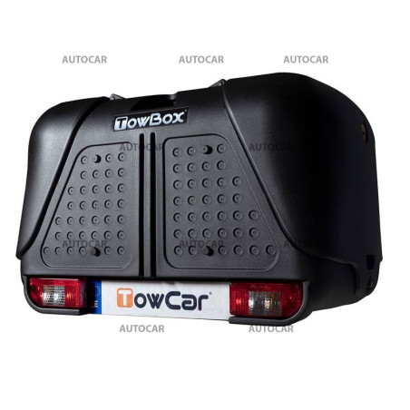 Přepravní box na tažné zařízení Towbox V2 - černý Přepravní box na tažné zařízení Towbox V2 - černý