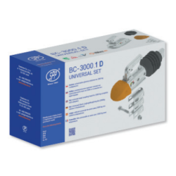 SET - Přívěsový kloub + manžeta + safety dock + adaptéry