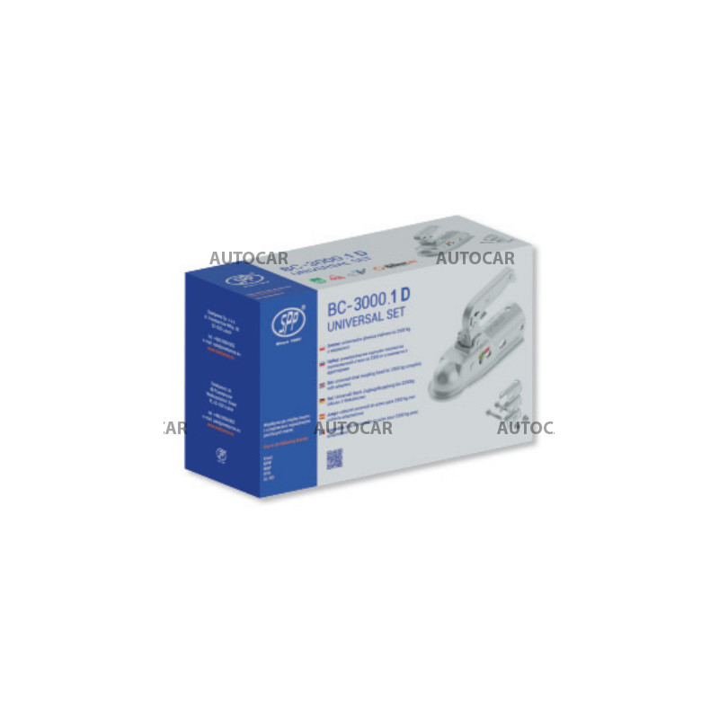 SET - Přívěsový kloub + adaptéry