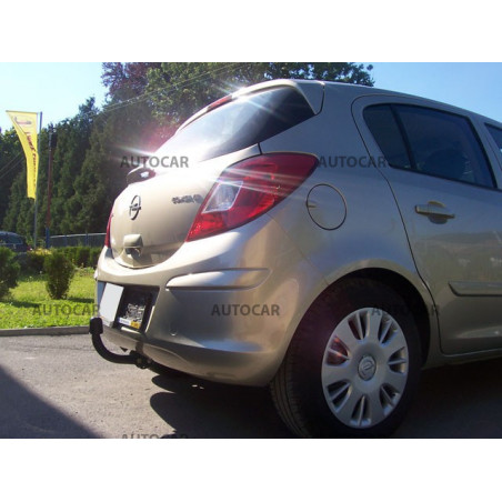 Ťažné zariadenie pre CORSA - "D" 3,5dv - skrutkový systém - od 2006 do Ťažné zariadenie pre CORSA - "D" 3,5dv - skrutkový systém - od 2006 do