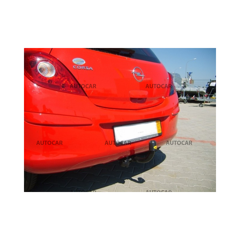 Ťažné zariadenie pre CORSA - "D" 3,5dv - skrutkový systém - od 2006 do 