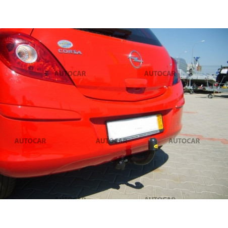 Ťažné zariadenie pre CORSA - "D" 3,5dv - skrutkový systém - od 2006 do Ťažné zariadenie pre CORSA - "D" 3,5dv - skrutkový systém - od 2006 do