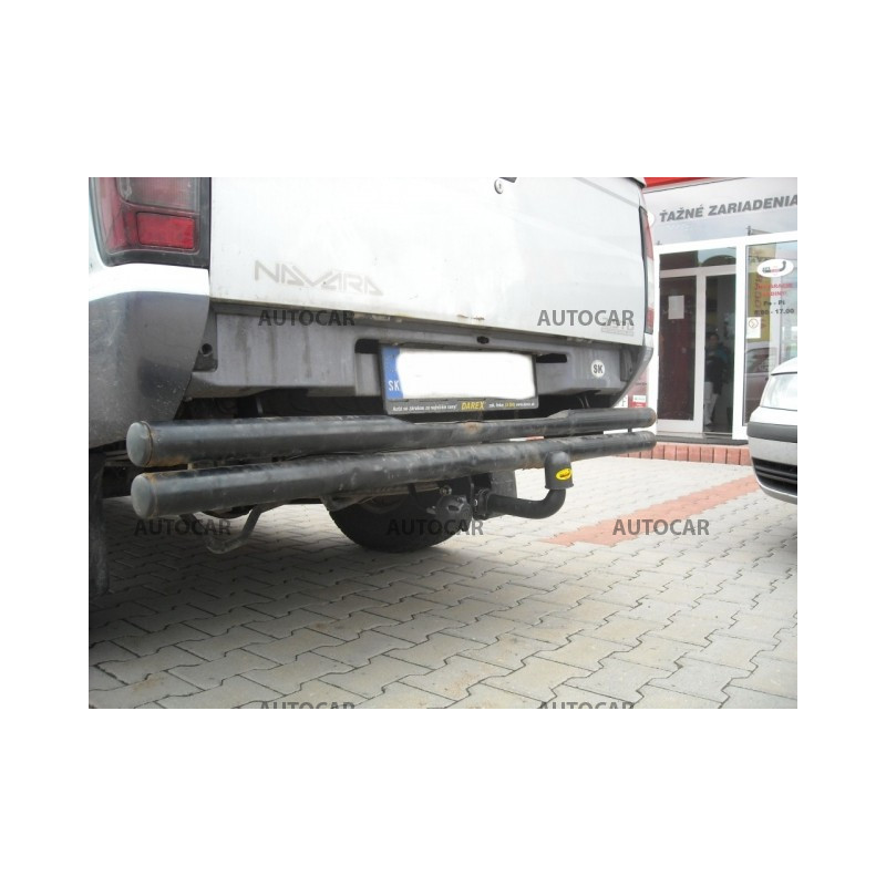 Ťažné zariadenie pre NAVARA - rúrkový nárazník , ( D 40 ) - automatický systém - od 2006 do 