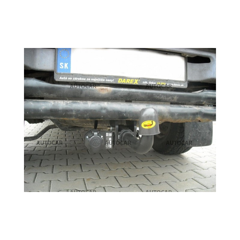 Ťažné zariadenie pre NAVARA - rúrkový nárazník , ( D 40 ) - automatický systém - od 2006 do 