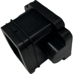 Krytka pro tažné zařízení Auto-Hak - horizontální bajonet - gumená