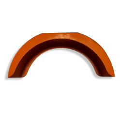 Oranžový plastový blatník...