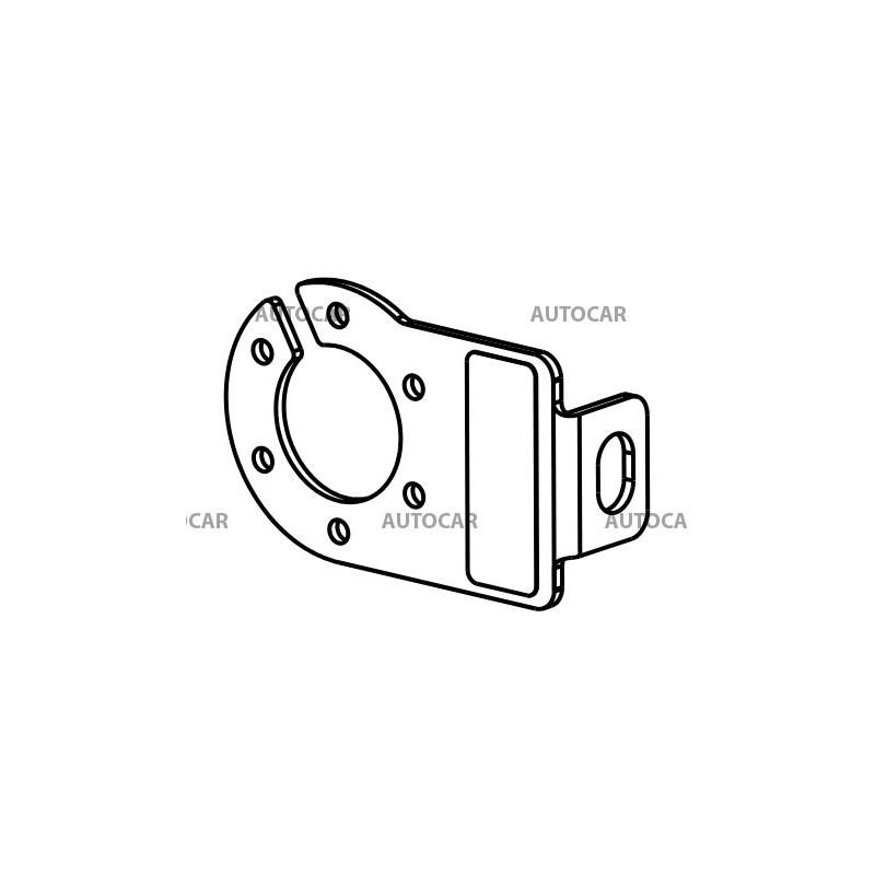 Držák zásuvky - pevný