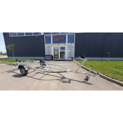 Jednonápravový nebrzděný...