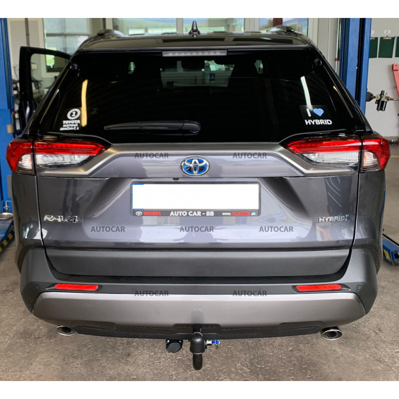 Tažné zařízení pro Toyota RAV 4 - odnímatelný vertikální bajonetový systém