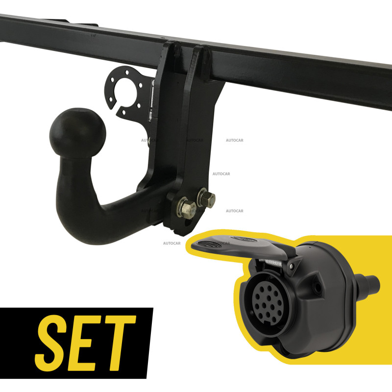 Šroubové tažné zařízení s typovou 13/8 PIN elektroinstalací pro Toyota RAV 4