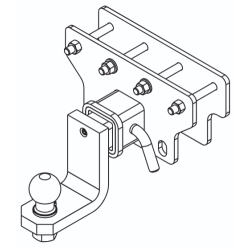 Tažné zařízení pro Jeep GLADIATOR - s americkou koulí