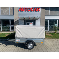 Plachta s konstrukcí výšky...