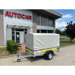 Plachta s konstrukcí výšky...