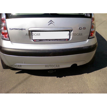 Tažné zařízení pro Citroen C3 - 5 dv. - odnímatelný bajonetový systém Tažné zařízení pro Citroen C3 - 5 dv. - odnímatelný bajonetový systém