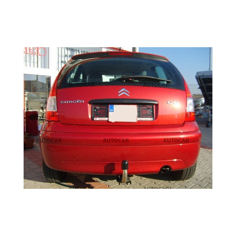 Tažné zařízení pro Citroen C3 - 5 dv. - odnímatelný bajonetový systém