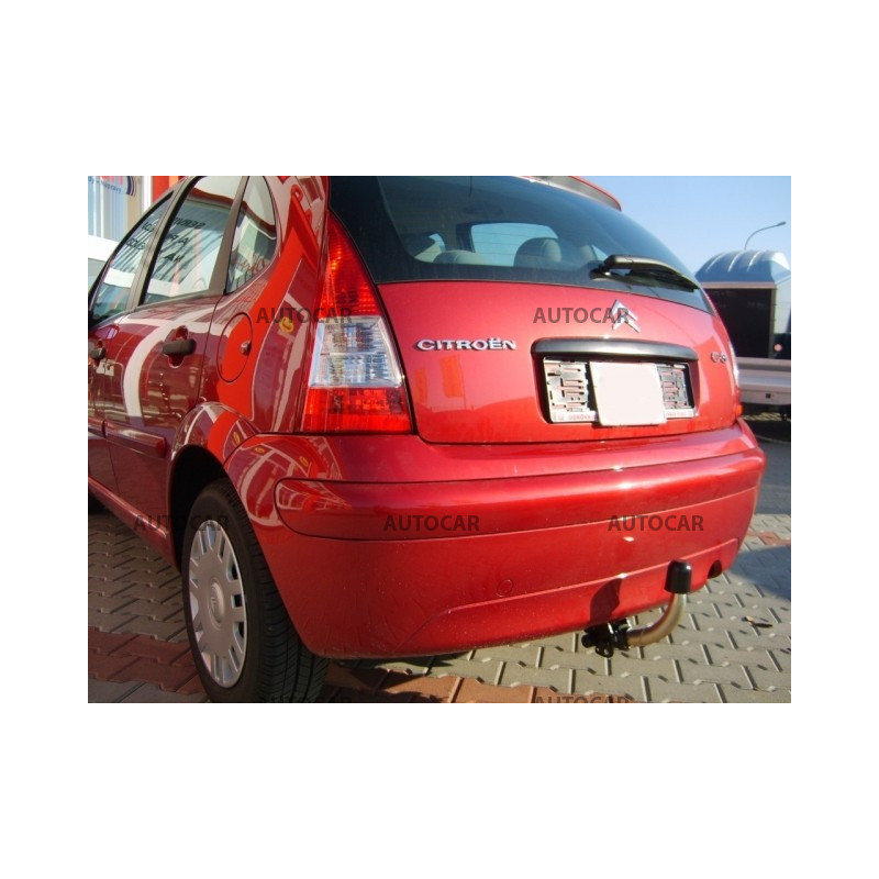 Tažné zařízení pro Citroen C3 - 5 dv. - odnímatelný bajonetový systém