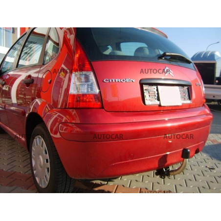 Tažné zařízení pro Citroen C3 - 5 dv. - odnímatelný bajonetový systém Tažné zařízení pro Citroen C3 - 5 dv. - odnímatelný bajonetový systém