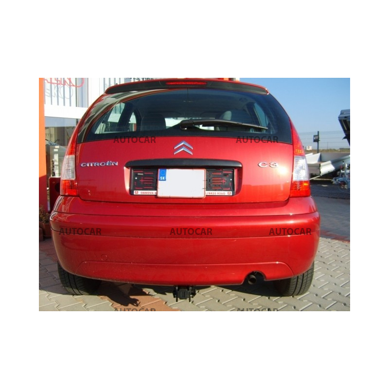 Tažné zařízení pro Citroen C3 - 5 dv. - odnímatelný bajonetový systém