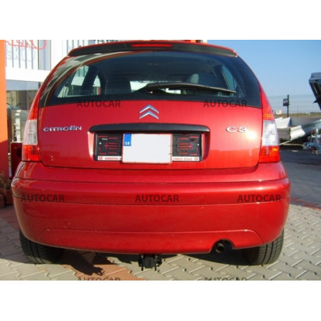 Tažné zařízení pro Citroen C3 - 5 dv. - odnímatelný bajonetový systém Tažné zařízení pro Citroen C3 - 5 dv. - odnímatelný bajonetový systém