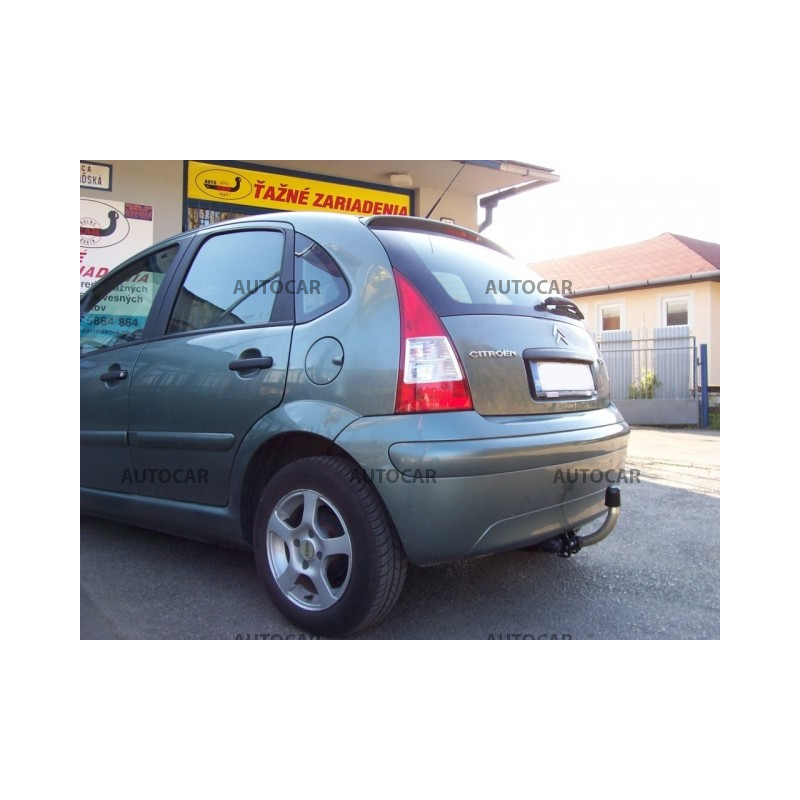 Tažné zařízení pro Citroen C3 - 5 dv. - odnímatelný bajonetový systém