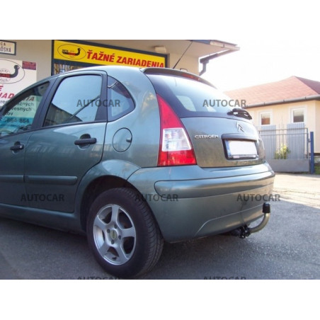 Tažné zařízení pro Citroen C3 - 5 dv. - odnímatelný bajonetový systém Tažné zařízení pro Citroen C3 - 5 dv. - odnímatelný bajonetový systém