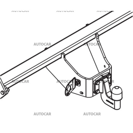 Tažné zařízení pro Toyota HILUX - AN110/AN120/AN130 - šroubový systém