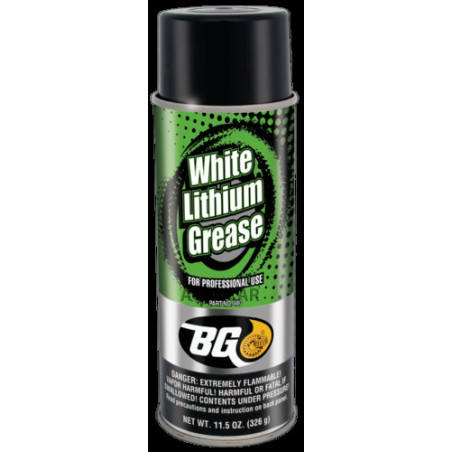 BG 480 WHITE LITHIUM GREASE - Bílé plastické mazivo ve spreji