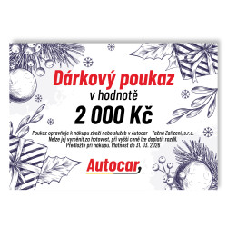 Dárkový poukaz v hodnotě 2...