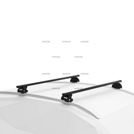 Střešní nosič THULE s přesahem – kovový, Audi E-Tron (2019–2023)