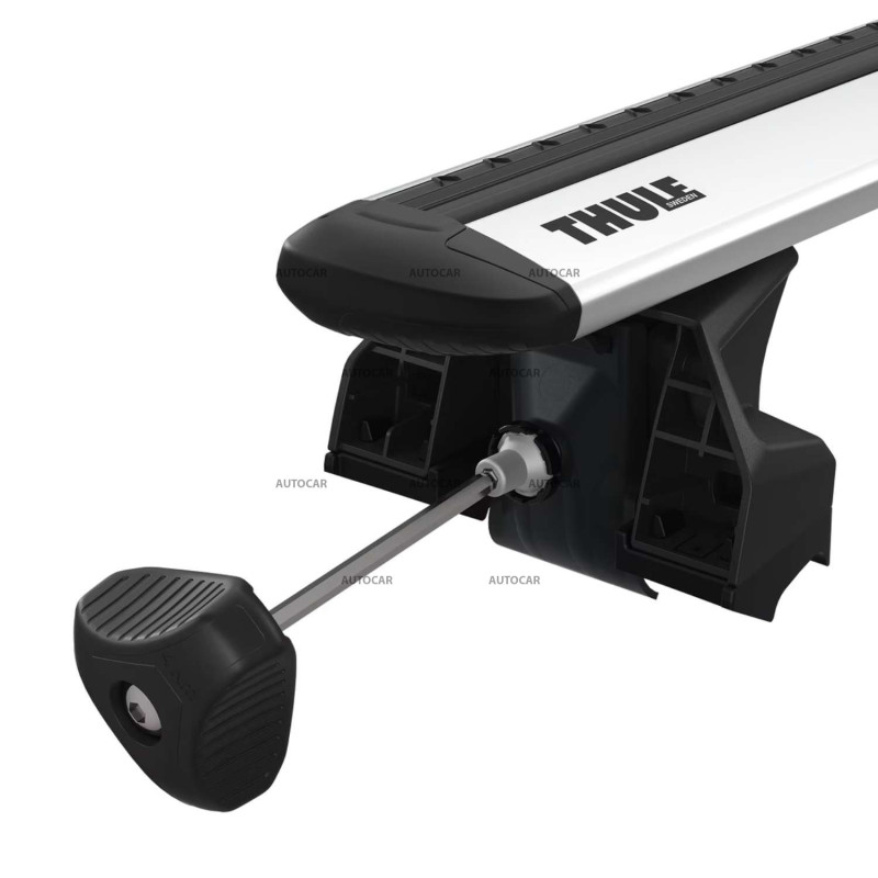 Střešní nosič THULE s přesahem – hliníkový, Audi e-tron Sportback 5dr SUV (2020–2023)