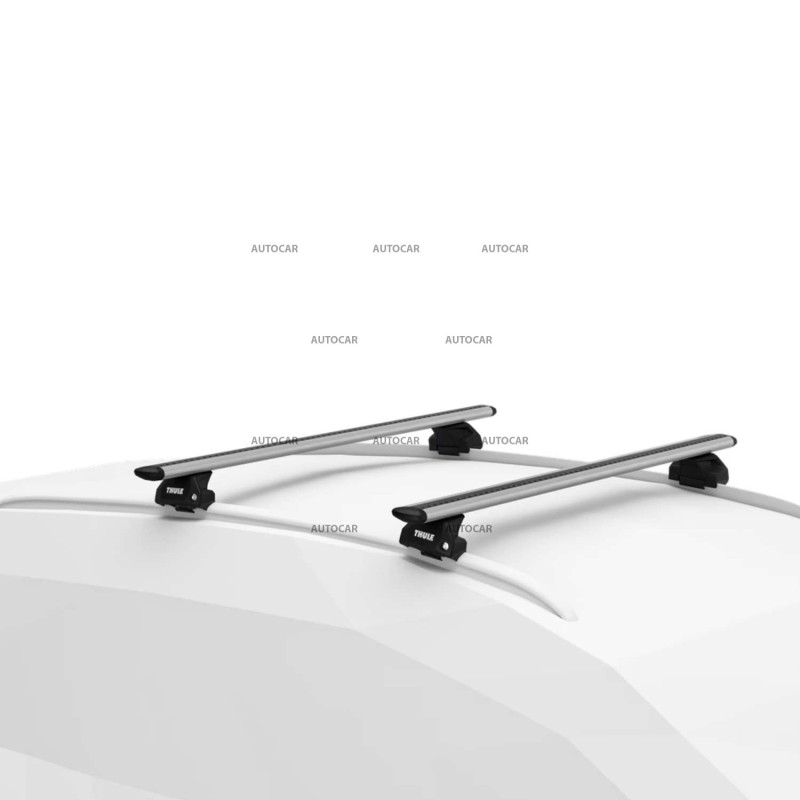 Střešní nosič THULE s přesahem – hliníkový, Audi e-tron Sportback 5dr SUV (2020–2023)