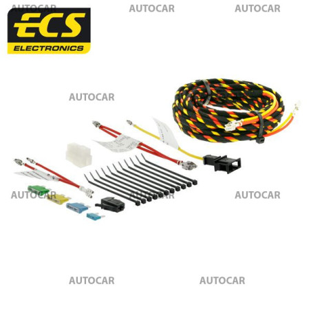 Trvalé napájení a nabíjení 12V k 13-pólovým elektroinstalacím E.C.S. pro VW GROUP