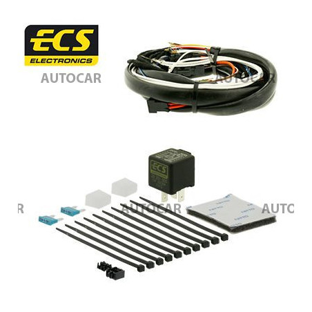 Trvalé napájení a nabíjení 12V k 13-pólovým elektroinstalacím E.C.S. pro Hybrid / EV