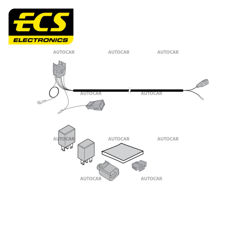 Modul pro odpojování mlhového světla pro E.C.S. elektroinstalaci VW287HX
