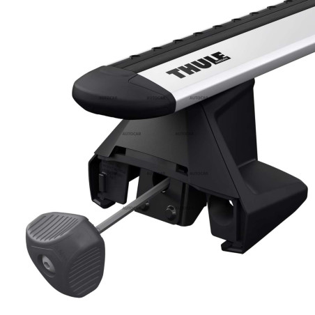 Střešní nosič THULE s přesahem – hliníkový