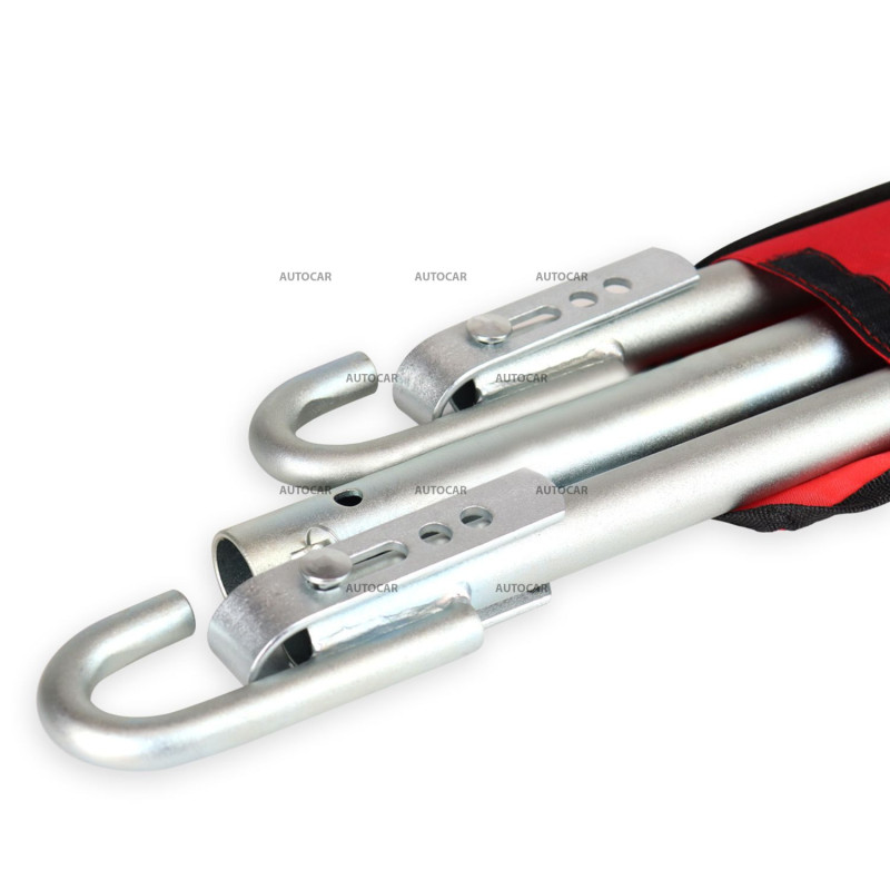 Tažná tyč AMiO 2T 180 cm – pevná ocelová, 3dílná