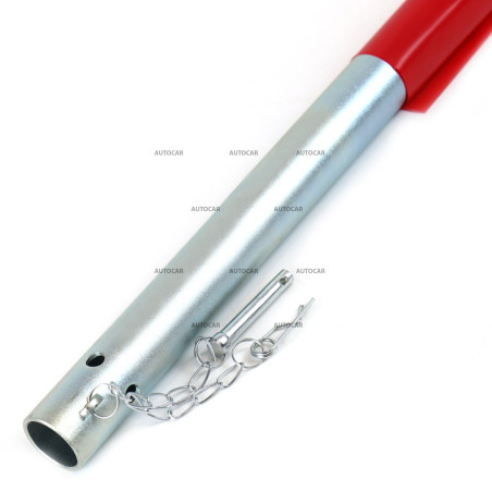 Tažná tyč AMiO 2T 180 cm – pevná ocelová, 3dílná