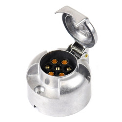 Zásuvka na přívěs 7PIN ALU...