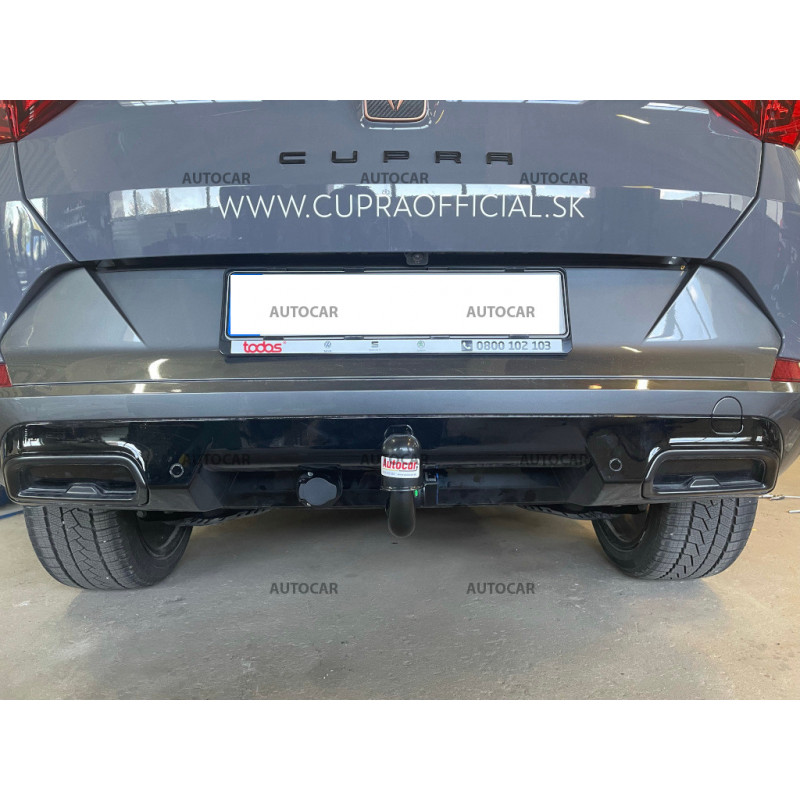 Tažné zařízení pro Cupra FORMENTOR - odnímatelný vertikální bajonetový systém