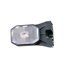 LED poziční světlo - teplá bílá s držákem