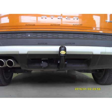 Tažné zařízení pro Seat ATECA - odnímatelný vertikální bajonetový systém